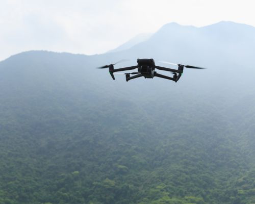 Cargo Drone in Scenic Area Construction