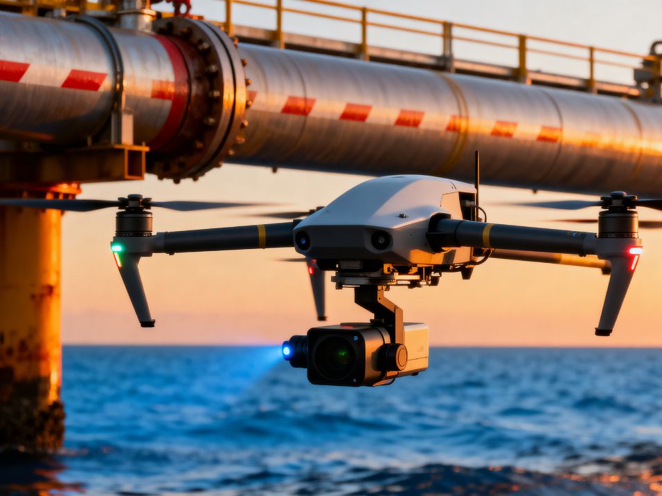 Oil & gas inspection drone