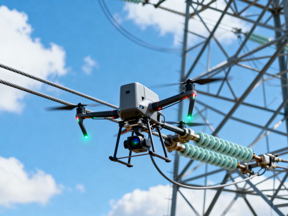 powerline inspection drone