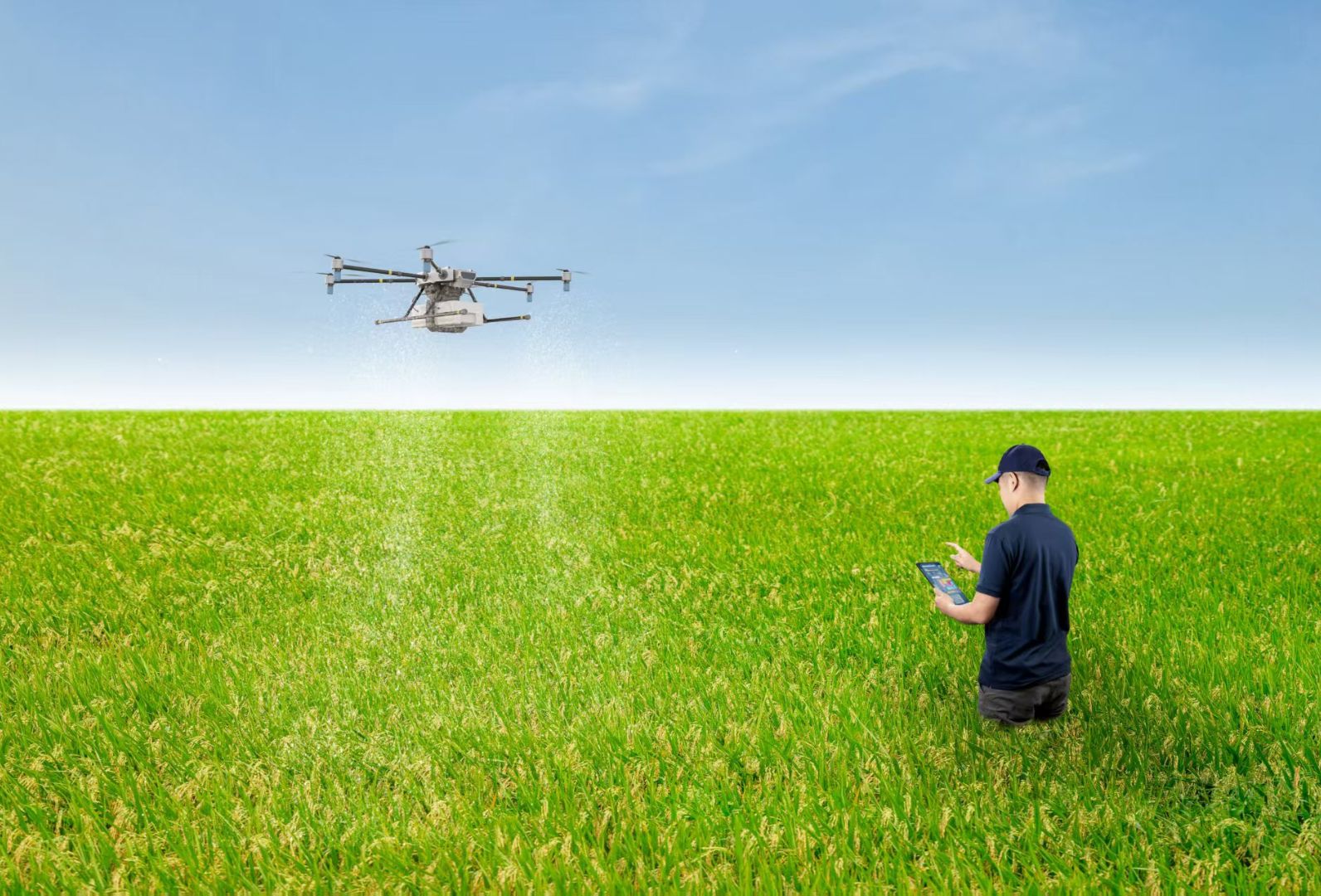 Applications of Agricultural Drones for Spraying