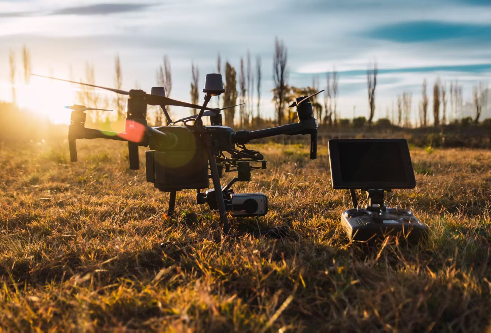Introduction of drone for crop monitoring