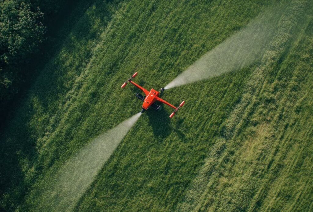 overview of smart drone in irrigation