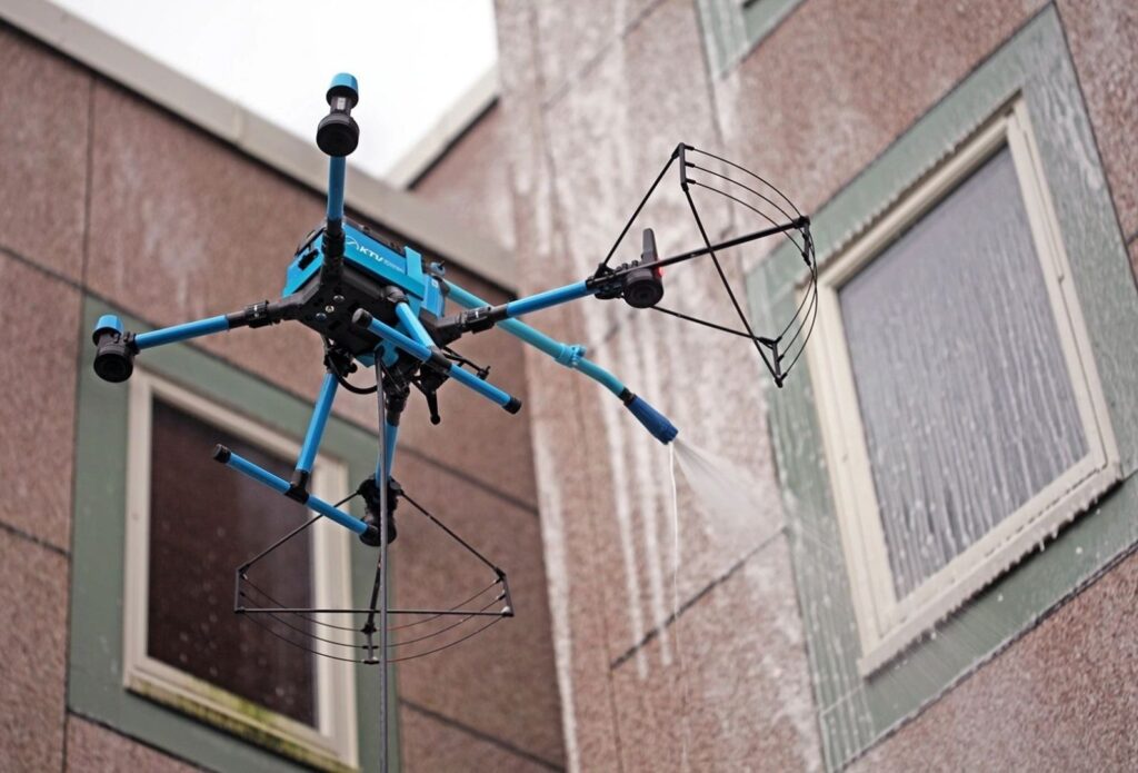 What is Drone cleaning
